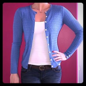 Lightly worn sweet blue cardigan